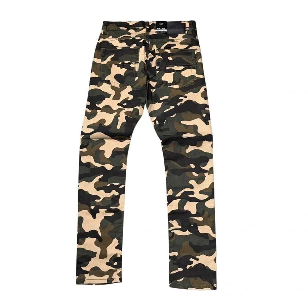 NWT M. Society Camouflage Skinny Pants - Picture 4 of 7
